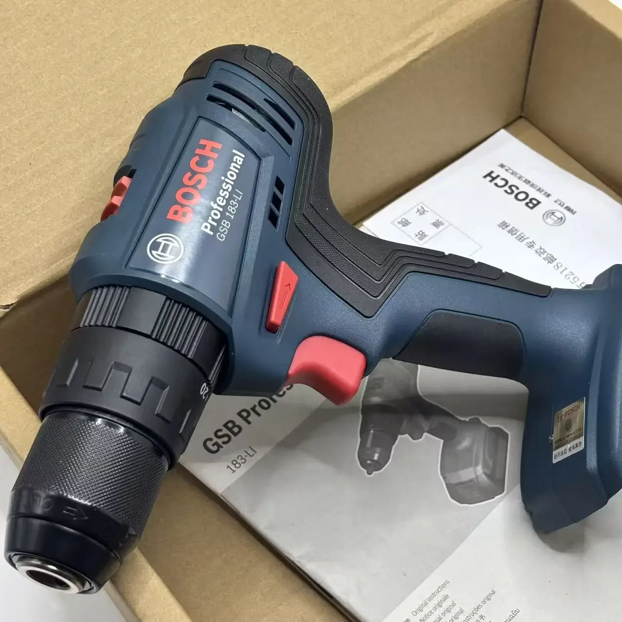 Bosch Drill Gsb 18V - Perceuse à percussion sans fil Bosch