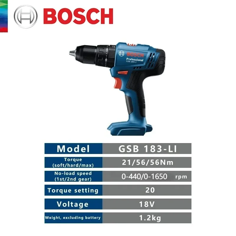 Perceuse à percussion sans fil - Bosch Drill Gsb 18V avis et prix